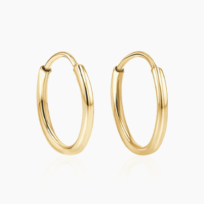 Shop Endless Gold Hoop Earrings