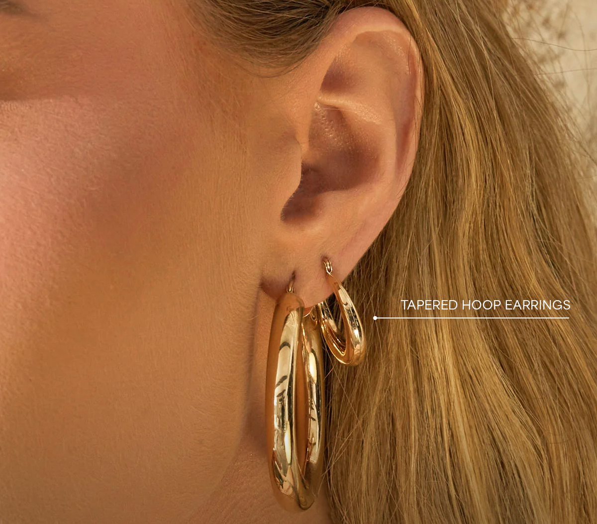 Shop Tapered Hoop Earrings