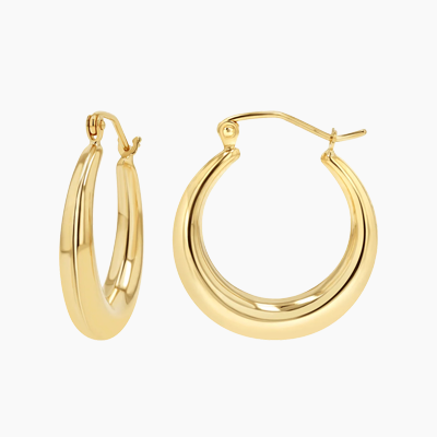 Shop Tapered Hoop Earrings