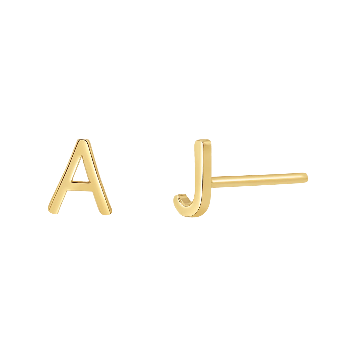 Image of Solid Letter Studs
