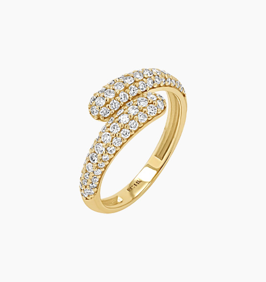 Double Diamond Rendezvous Ring
