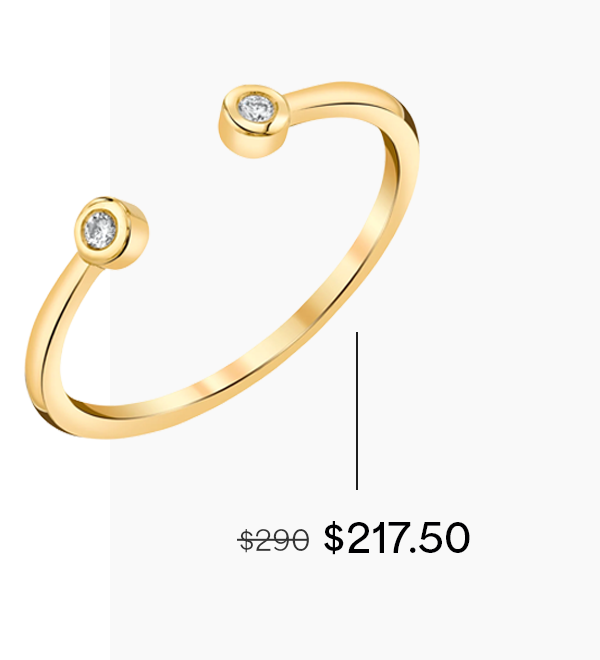 Open Diamond Ring