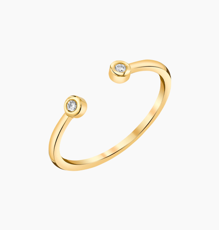 Open Diamond Ring