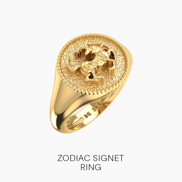 Shop Zodiac Signet Ring