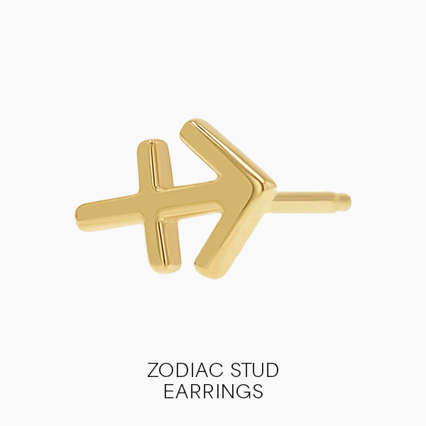 Shop Zodiac Stud Earrings