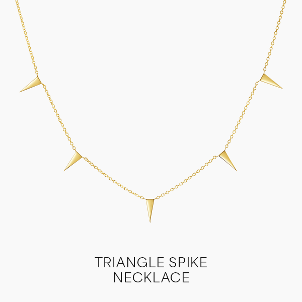 Triangle Spike Necklace