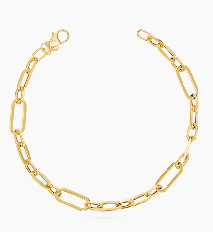 Avery Paperclip Chain Bracelet