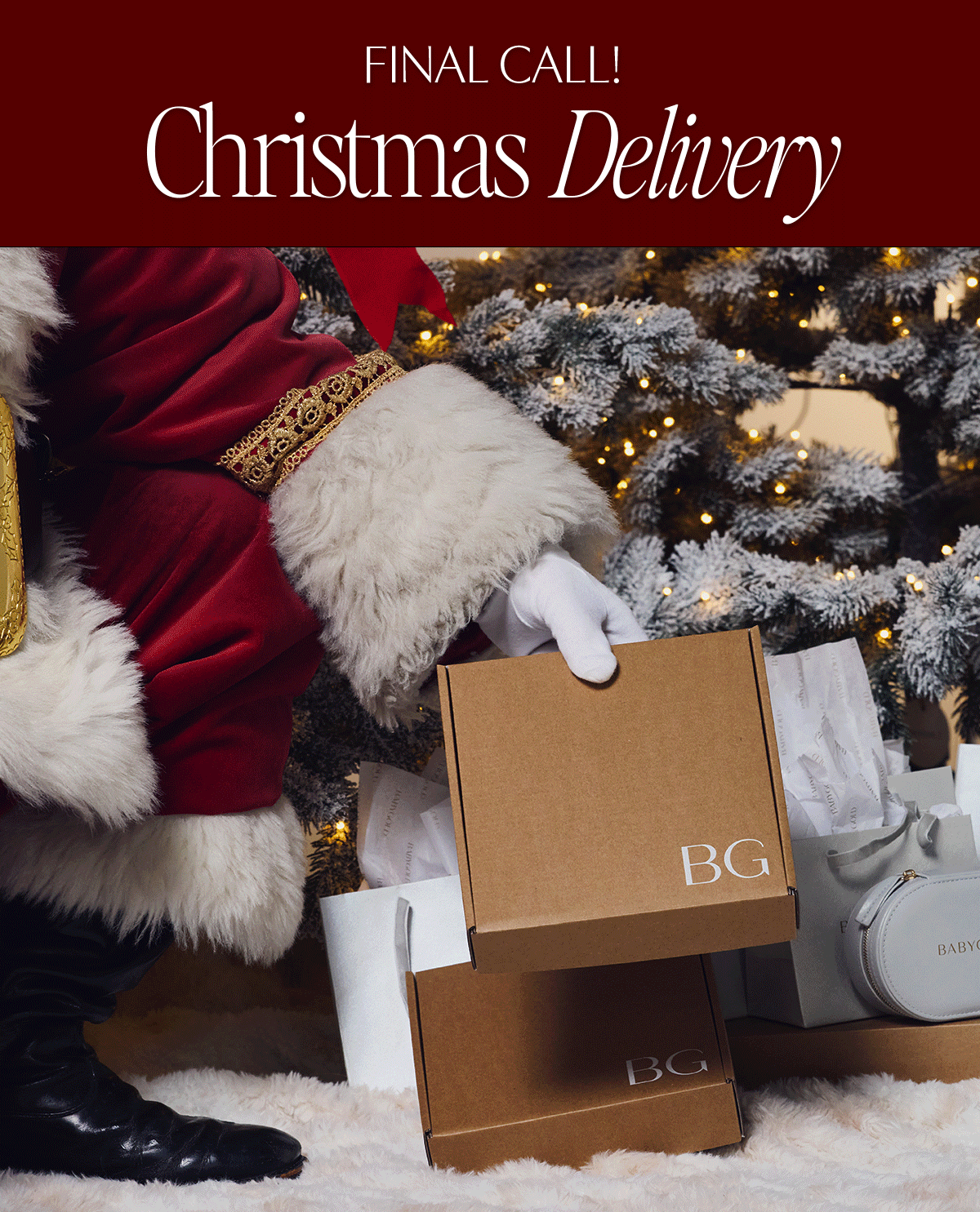 Final Call for Christmas Delivery 