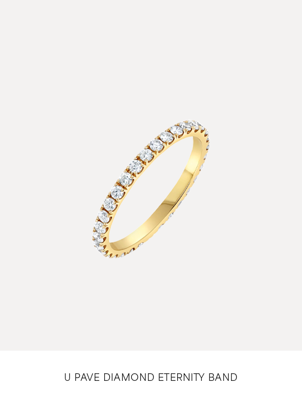 Shop U Pave Diamond Eternity Band