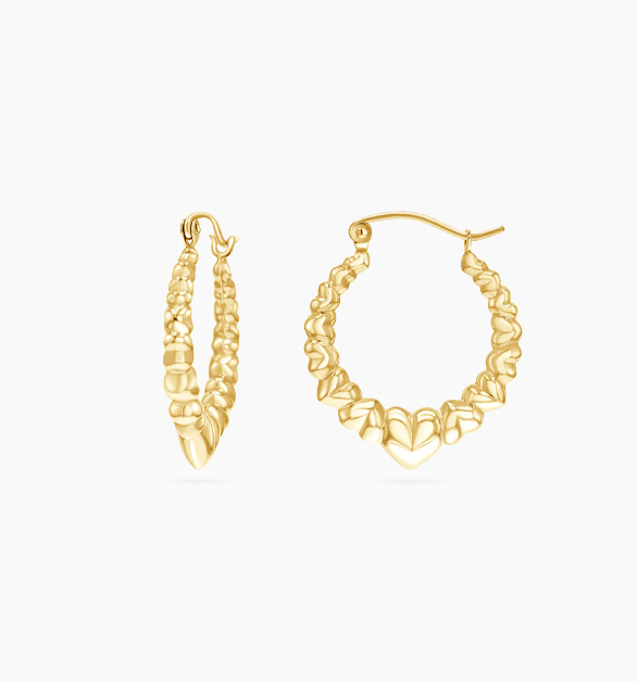 Endless Puff Heart Hoops