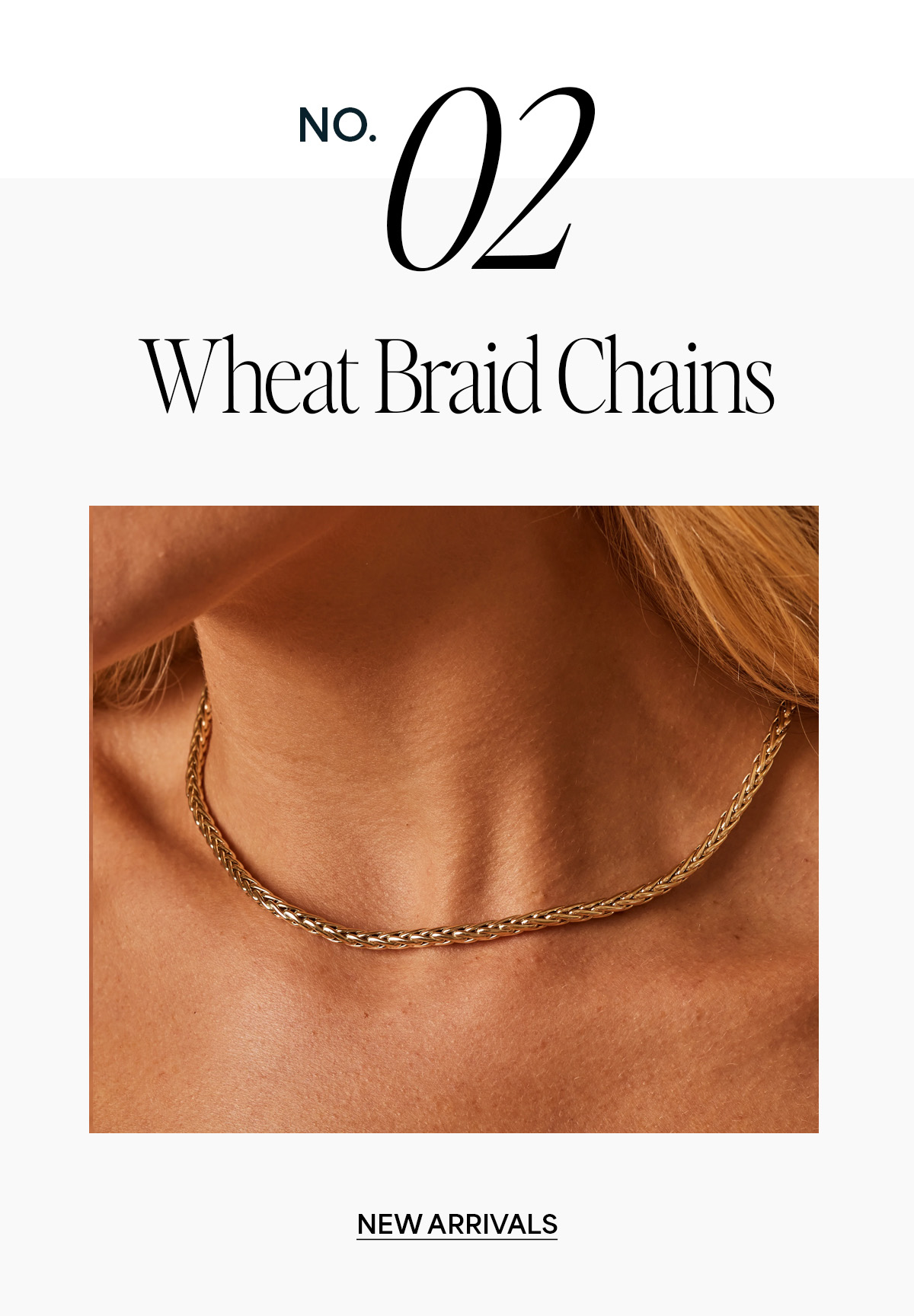 New Wheat Braid Chains