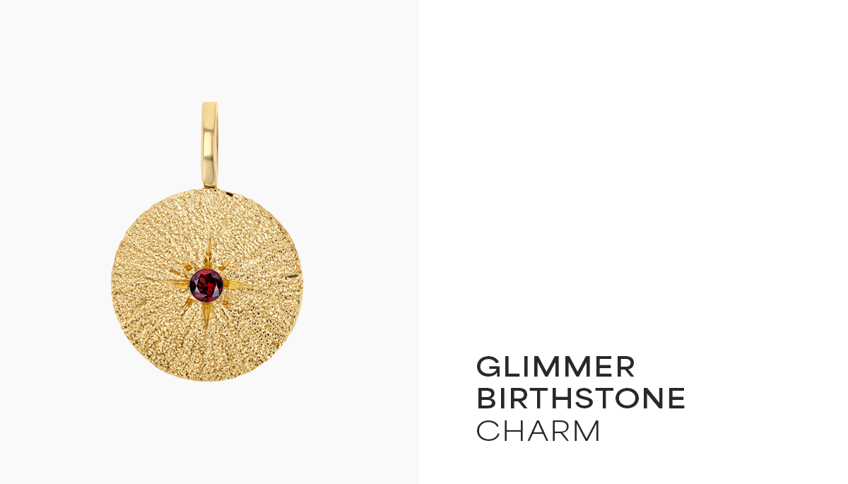 Glimmer Birthstone Charm