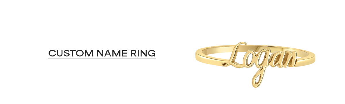 Custom Name Ring