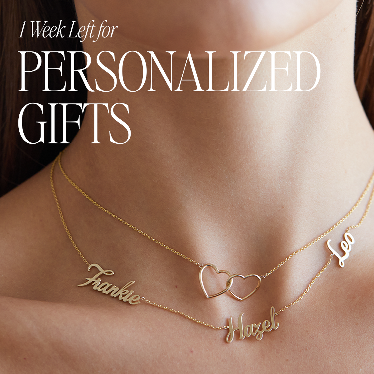 1 Week Left for Personalized Gifts