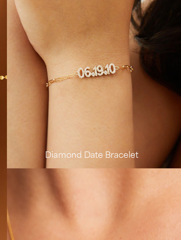 Diamond Date Bracelet