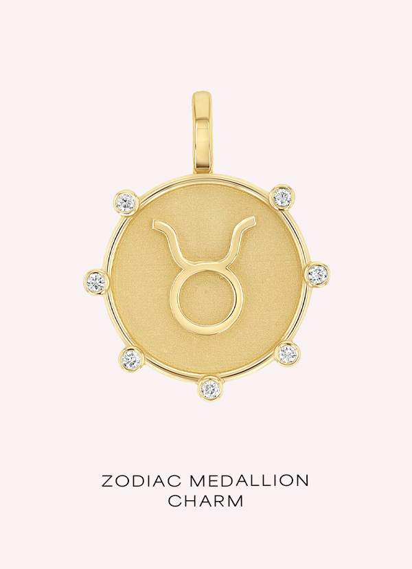 Zodiac Medallion Charm