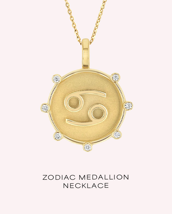 Zodiac Medallion Necklace