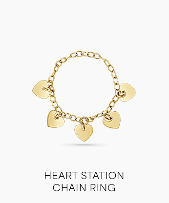 Heart Station Chain Ring