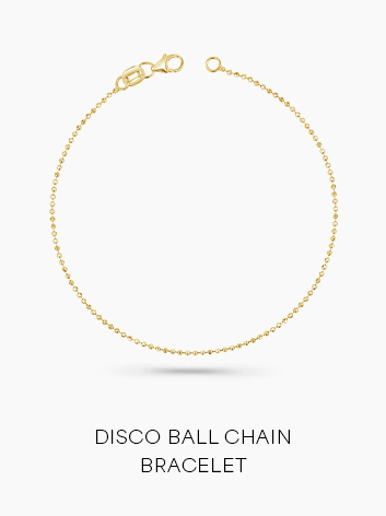 Disco Ball Chain Bracelet