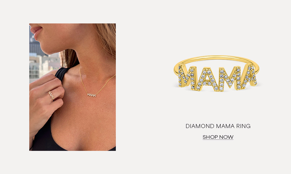 Diamond MAMA Ring