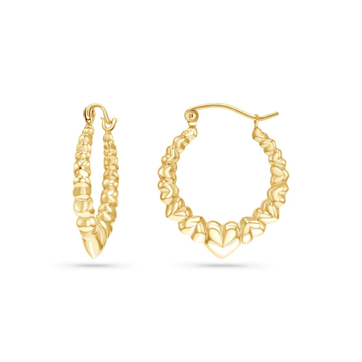 Image of Endless Puff Heart Hoops