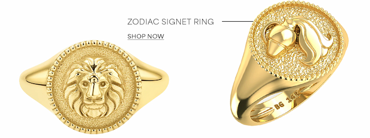 Zodiac Signet Ring