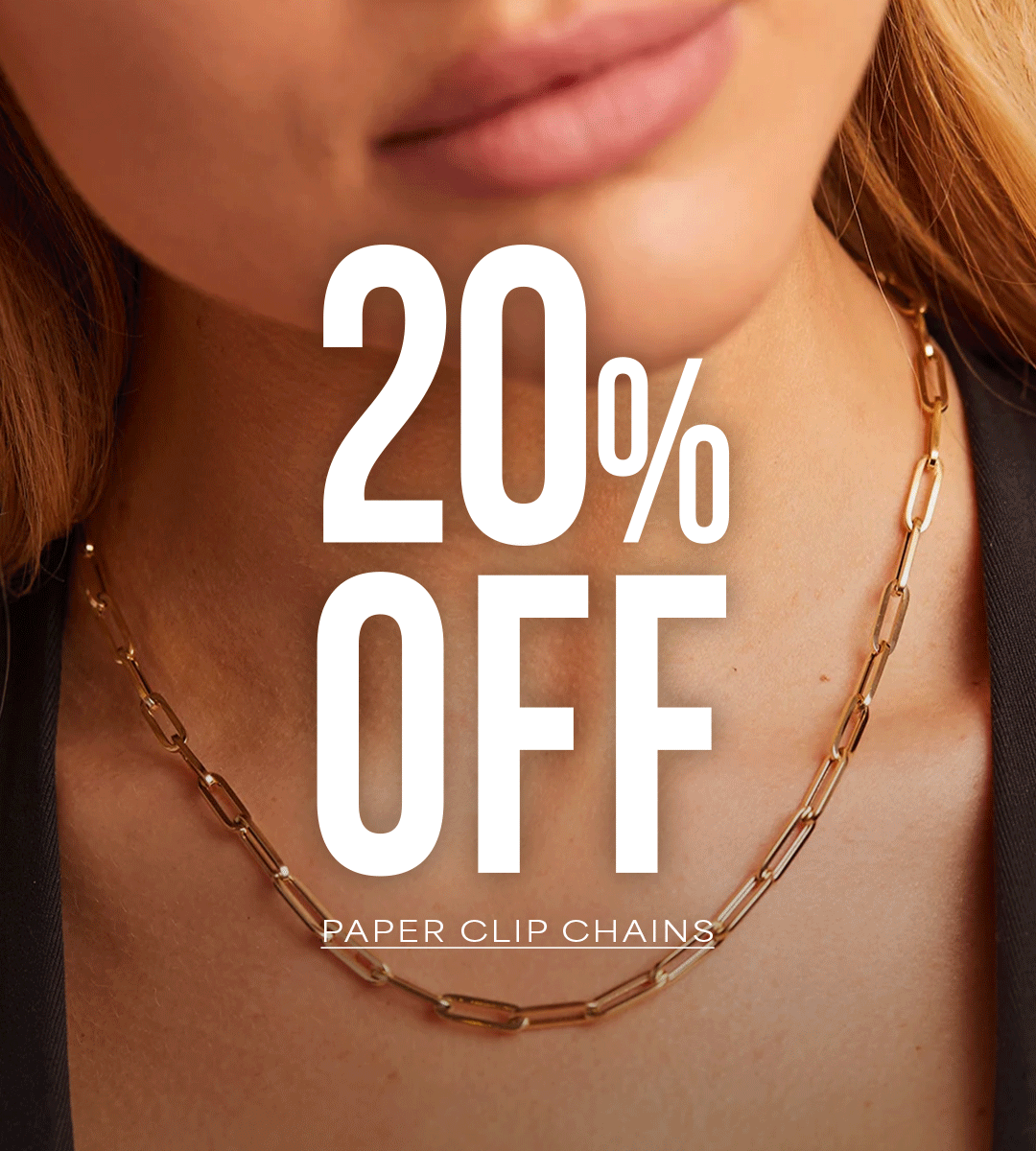 20% OFF Paper Clip Chains