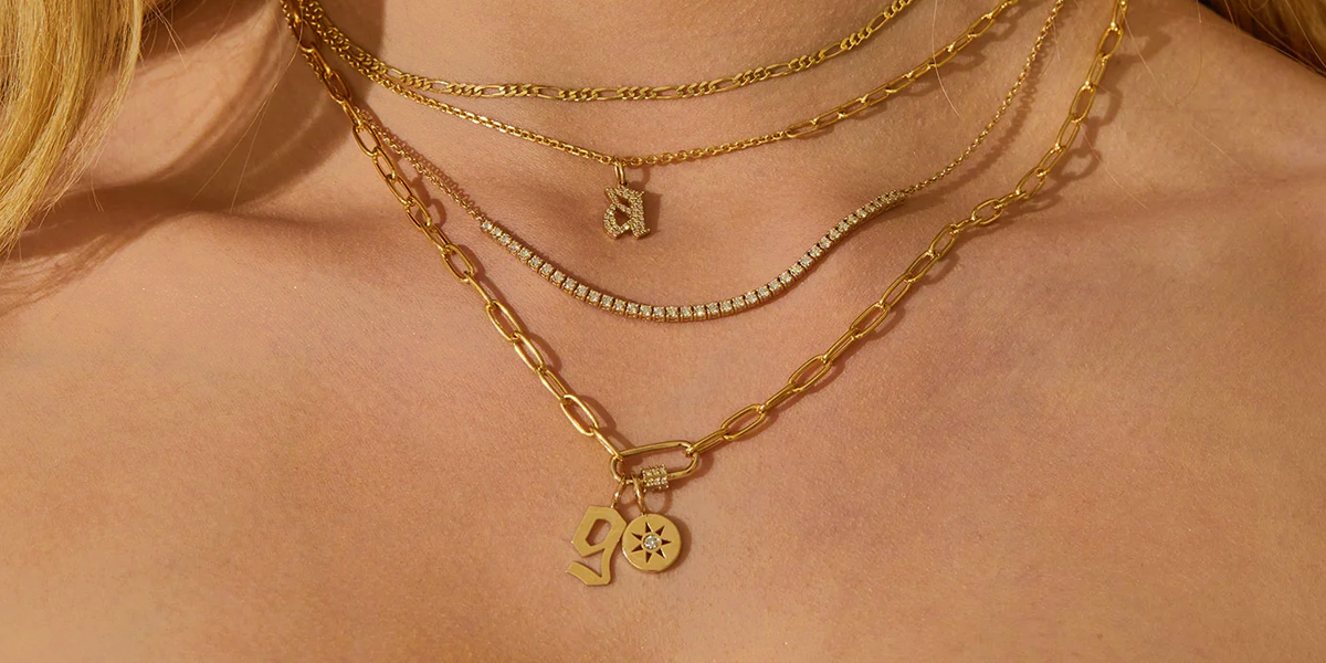Diamond Barrel Charm Connector