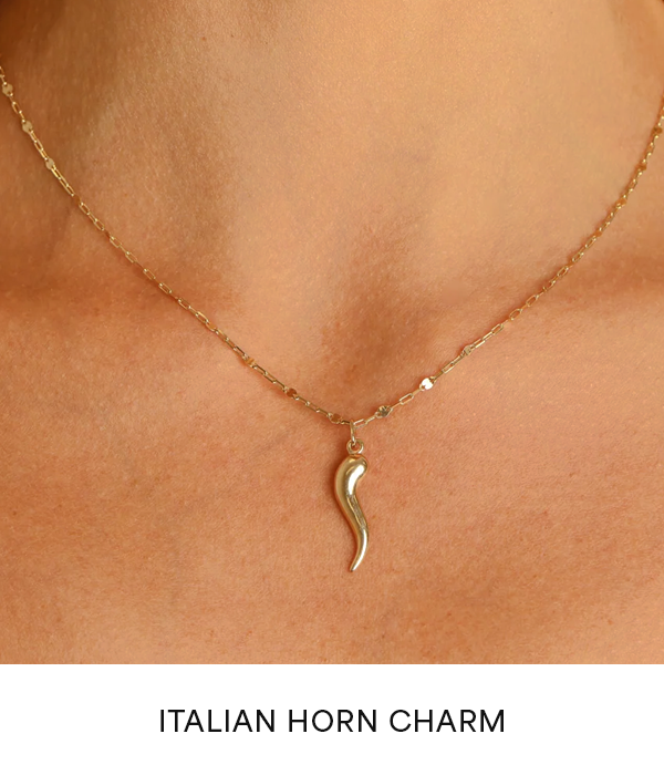 Italian Horn Charm
