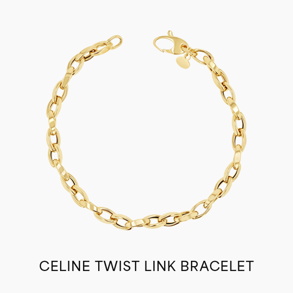 Celine Twist Link Bracelet