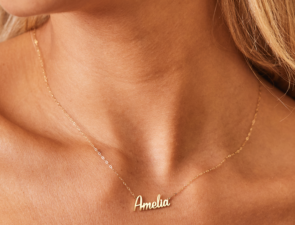 Dainty Personalized Name Necklace