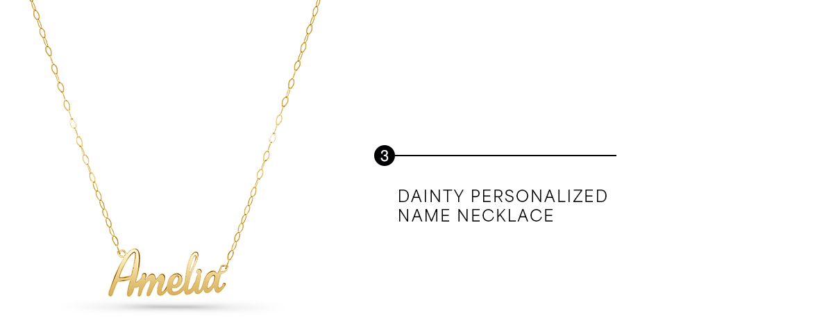 Dainty Personalized Name Necklace