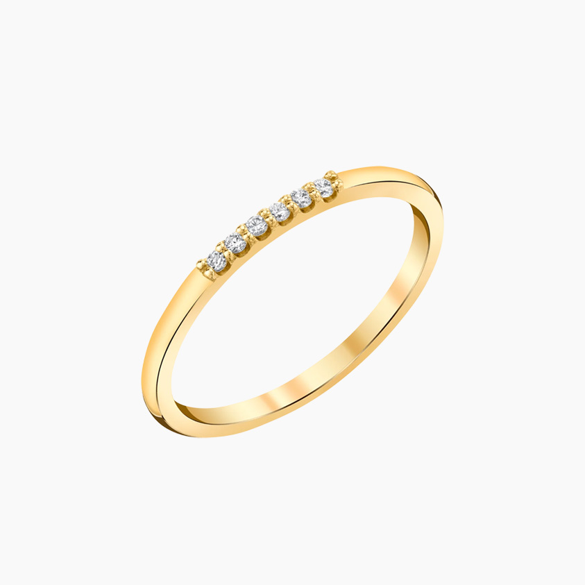 Dainty Diamond Band