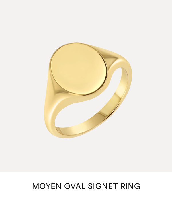 Moyen Oval Signet Ring