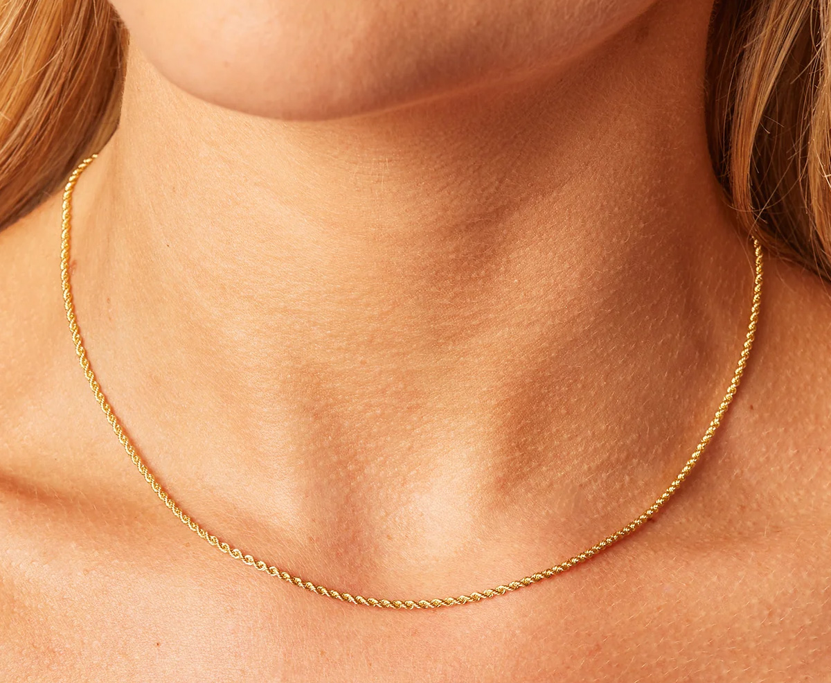 Dainty Rope Chain Necklace