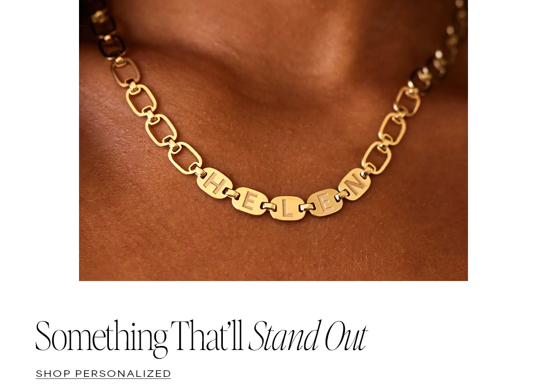 1 Week Left for Personalized Pieces 