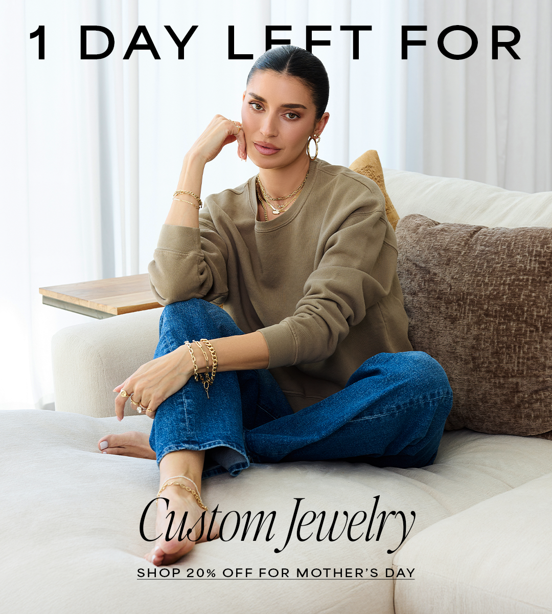 1 Day Left for Personalized Pieces 
