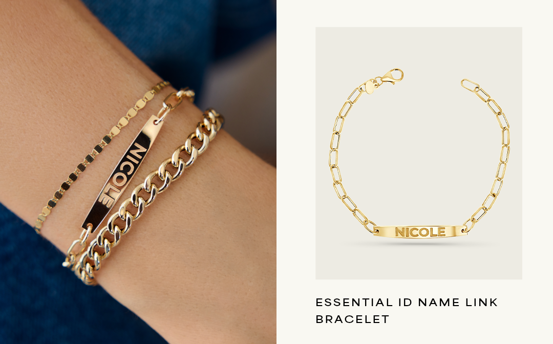 Essential ID Name Link Bracelet