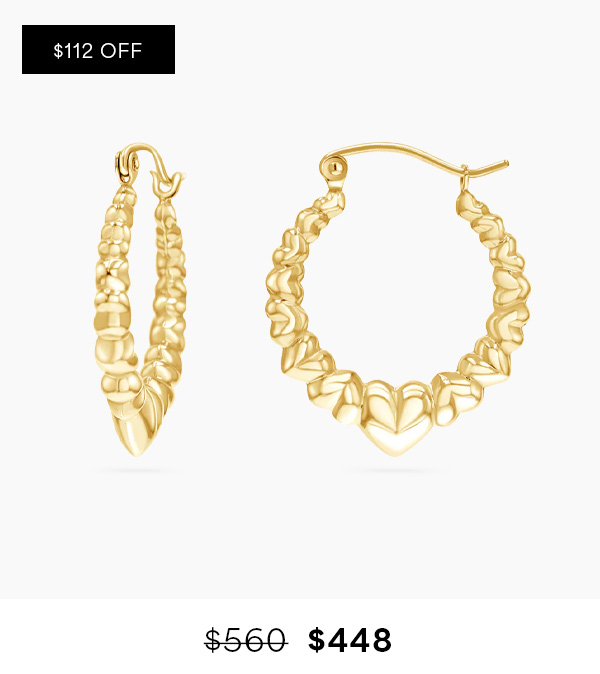 Endless Puff Heart Hoops