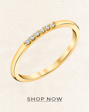 Dainty Diamond Band