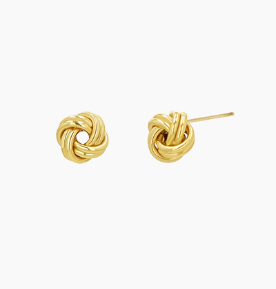 Love Knot Stud Earrings