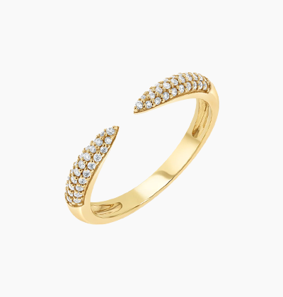 Diamond Claw Ring