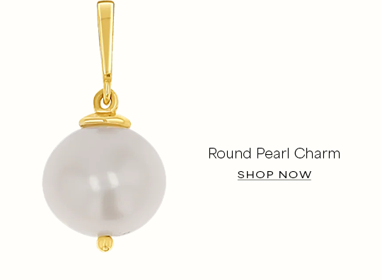 Round Pearl Charm