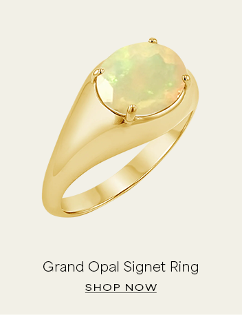 Grand Opal Signet Ring