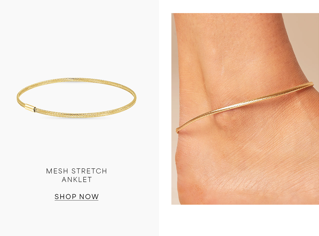 Mesh Stretch Anklet