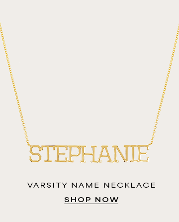 Varsity Name Necklace