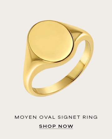 Moyen Oval Signet Ring