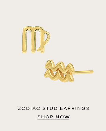 Zodiac Stud Earrings