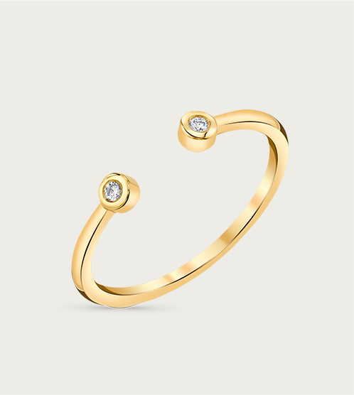 Open Diamond Ring
