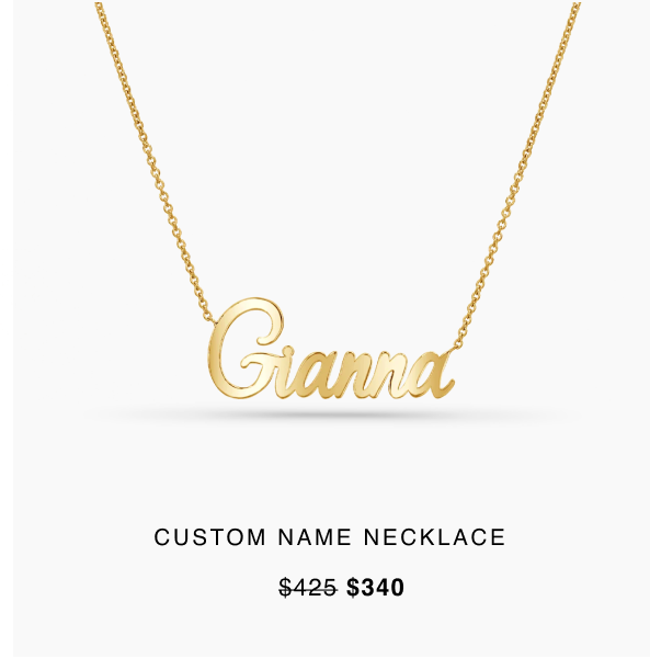 Custom Name Necklace